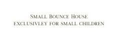 Small Bounce House exclusivley for small children